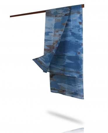 Палантин Женский SN40-VAGUES/BLEUE